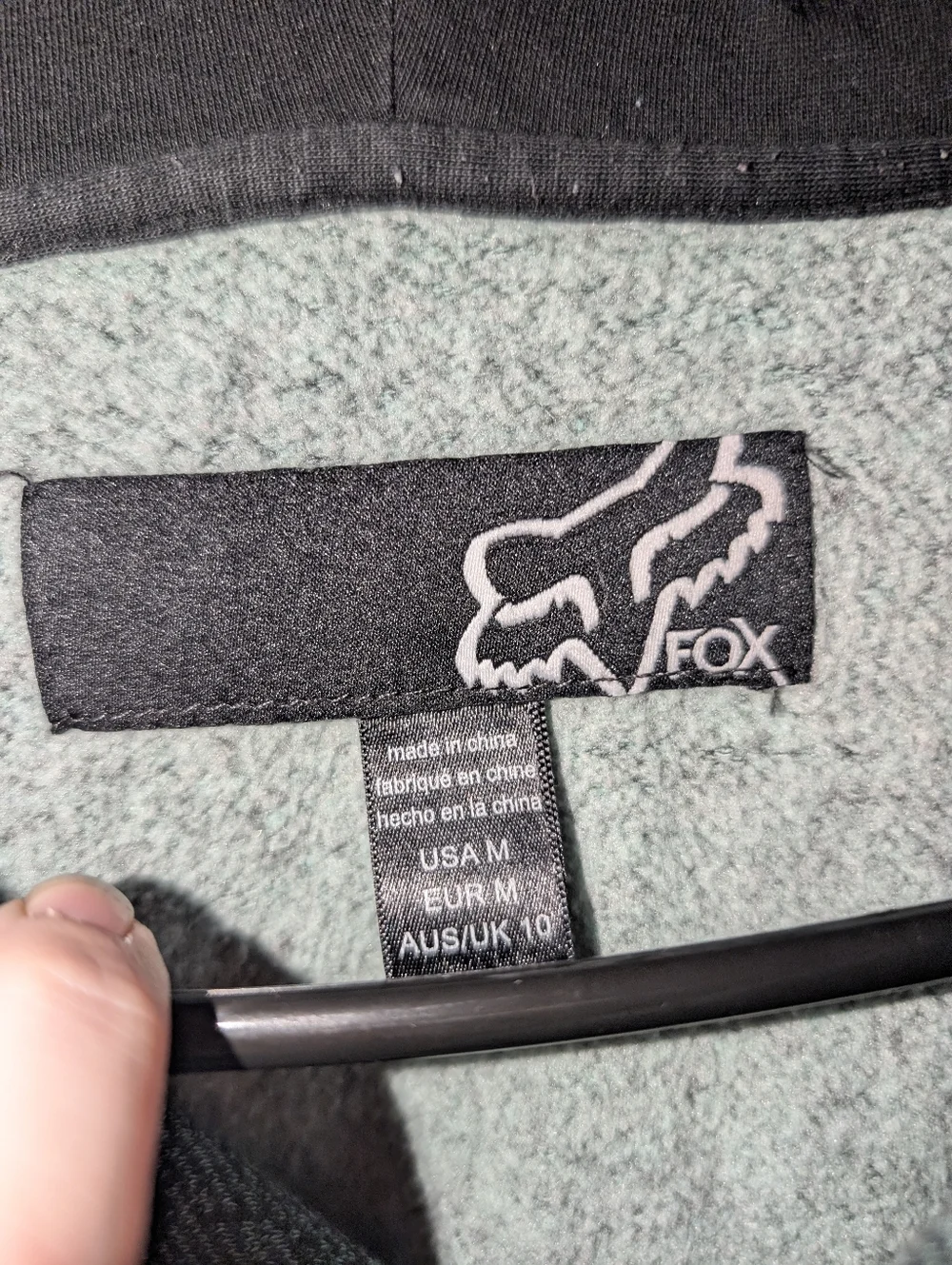 Fox Racing Grey Pullover Hoodie - Picture 7 of 7